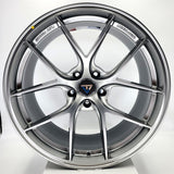VLF Wheels - VLF10 FlowForm Hyper Black 19x9.5