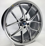 VLF Wheels - VLF10 FlowForm Hyper Black 19x9.5