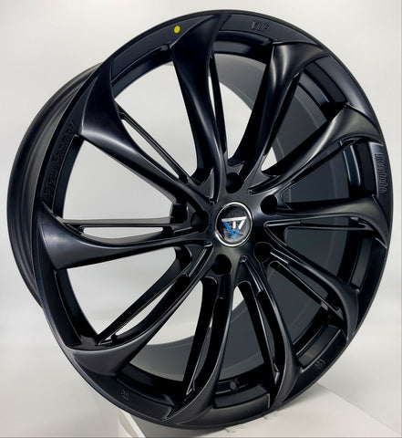 VLF Wheels - VLF25 FlowForm Satin Black 20x9.5