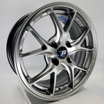 VLF Wheels - VLF10 FlowForm Hyper Black 15x6.5
