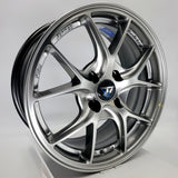 VLF Wheels - VLF10 FlowForm Hyper Black 15x6.5