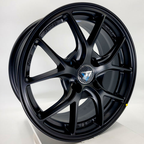 VLF Wheels - VLF10 FlowForm Matte Black 15x6.5