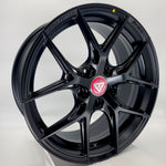 VLF Wheels - VLF20 FlowForm Satin Black 19x8.5