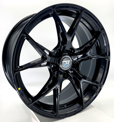 VLF Wheels - VLF28 FlowForm Gloss Black 18x8