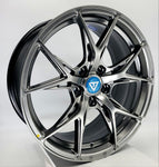 VLF Wheels - VLF28 FlowForm Hyper Black 19x8.5