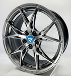 VLF Wheels - VLF28 FlowForm Hyper Black 19x8.5