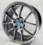 VLF Wheels - VLFP01 FlowForm Hyper Black 17x7.5