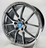 VLF Wheels - VLFP01 FlowForm Hyper Black 17x7.5