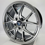 VLF Wheels - VLF10 FlowForm Hyper Black 16x7