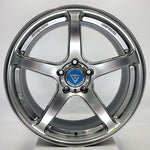 VLF Wheels - VLF21 FlowForm Hyper Black 18x8