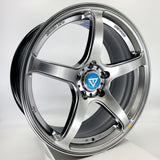 VLF Wheels - VLF21 FlowForm Hyper Black 18x8