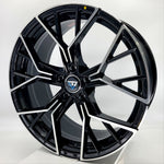 VLF Wheels - VLF13 FlowForm Gloss Black Machined Face 19x8.5