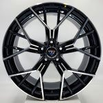 VLF Wheels - VLF13 FlowForm Gloss Black Machined Face 19x8.5