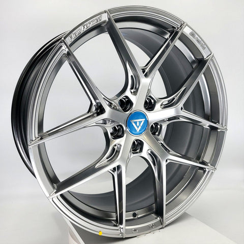 VLF Wheels - VLF20 FlowForm Hyper Black 17x7.5