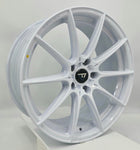 VLF Wheels - VLF02 FlowForm White 18x8