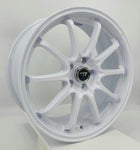 VLF Wheels - VLF09 FlowForm White 18x8