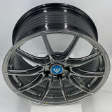 VLF WHEELS - VLF27 FlowForm Hyper Black 19x8.5