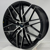VLF WHEELS - VLF06 FlowForm Gloss Black Machined Face 19x8.5
