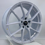 VLF WHEELS - VLFP01 FLOWFORM WHITE 18x8